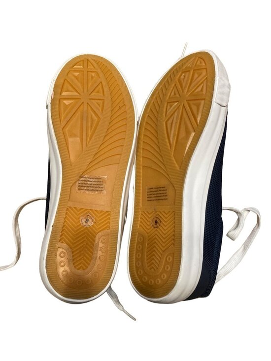 Lucky Brand Navy Blue Scott Lace-Up Sneakers Mens Size 9 US | Brand New main image 2